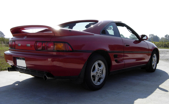 MR2 right rear corner