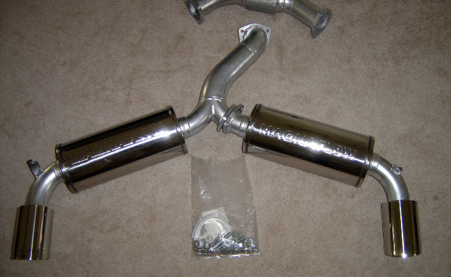 I bought the 3 inch TKO exhaust exhaust