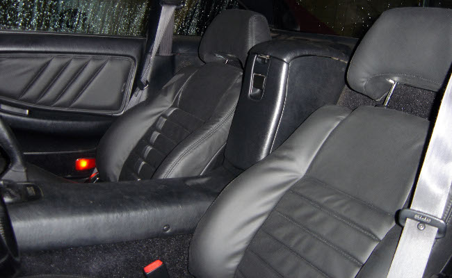 I replaced the leather new seats