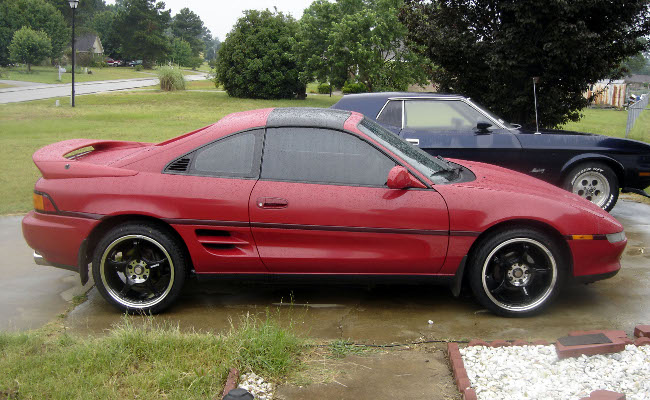 Hello new wheels side view, new wheels