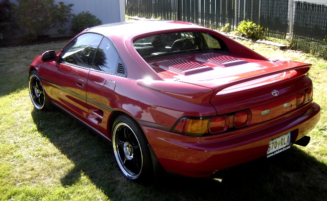 MR2, rear driver's side